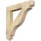 Ekena Millwork Funston Arts & Crafts Rough Sawn Bracket, Douglas Fir, 4"W x 28"D x 28"H BKT04X28X28FST03RDF - alternate 1